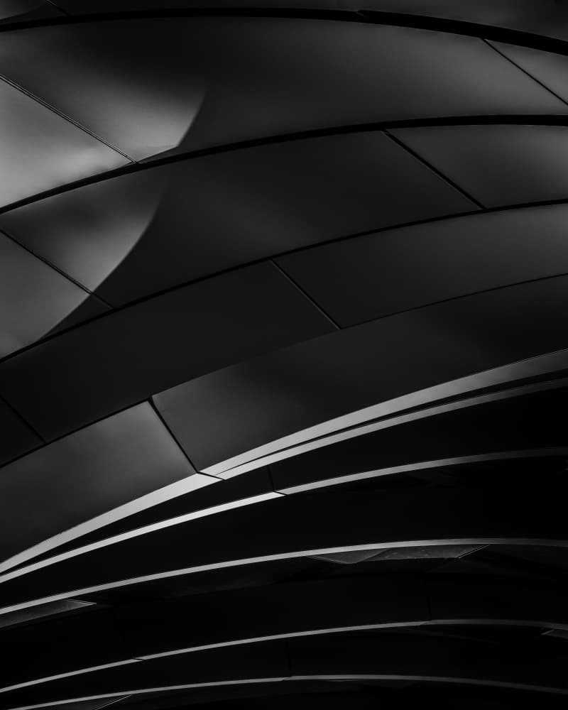 Curved Architectural Forms by Stefan Buder — canvas wall art