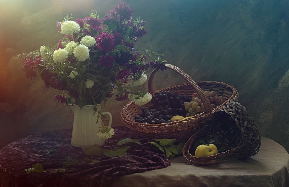 Autumn Harvest Still Life by UstinaGreen — canvas wall art