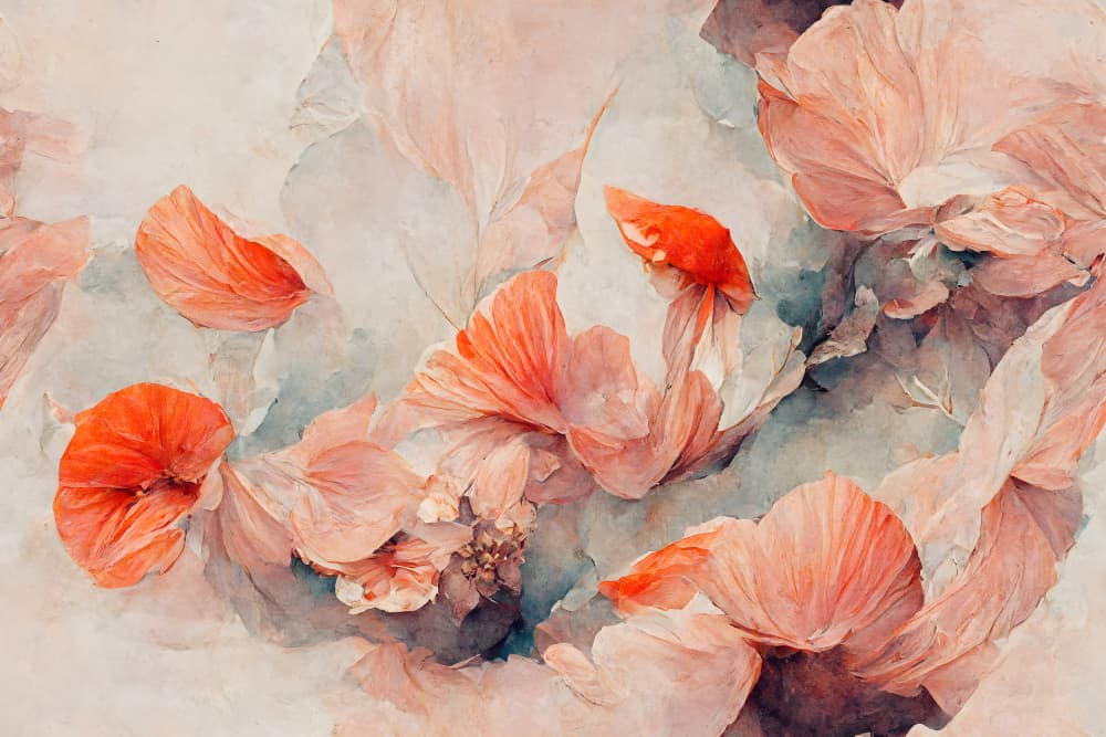 Petal Whispers by Treechild — canvas wall art