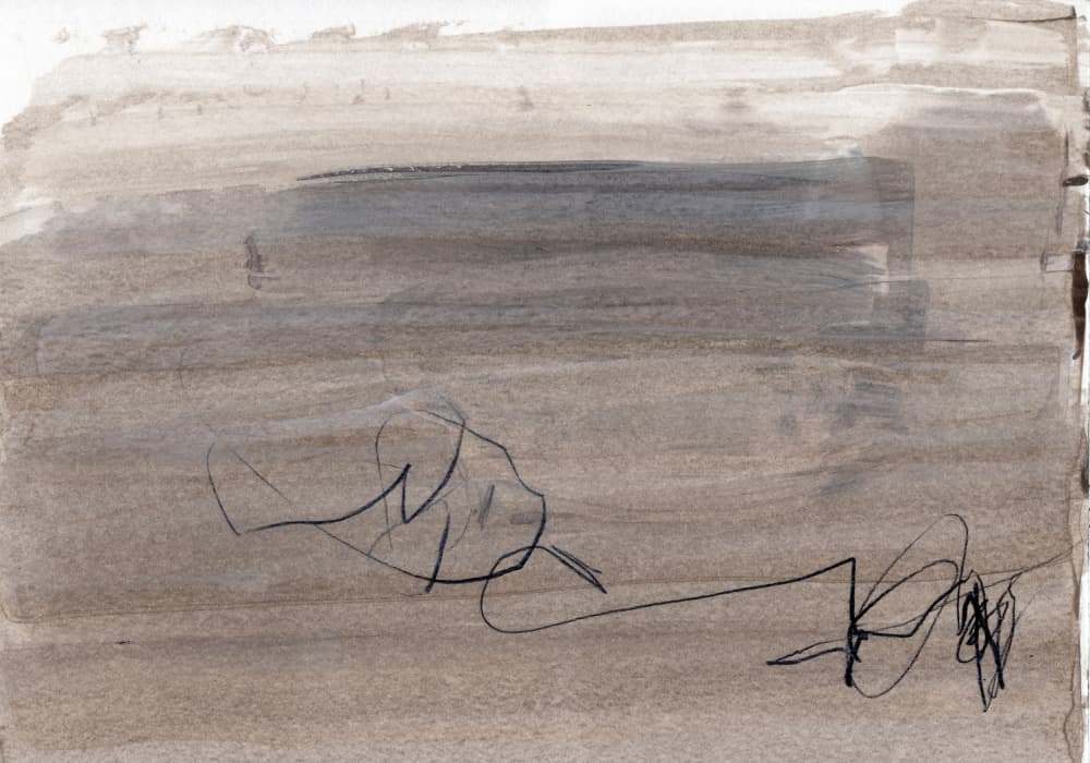 Muted Organic Abstract by uplusmestudio — canvas wall art