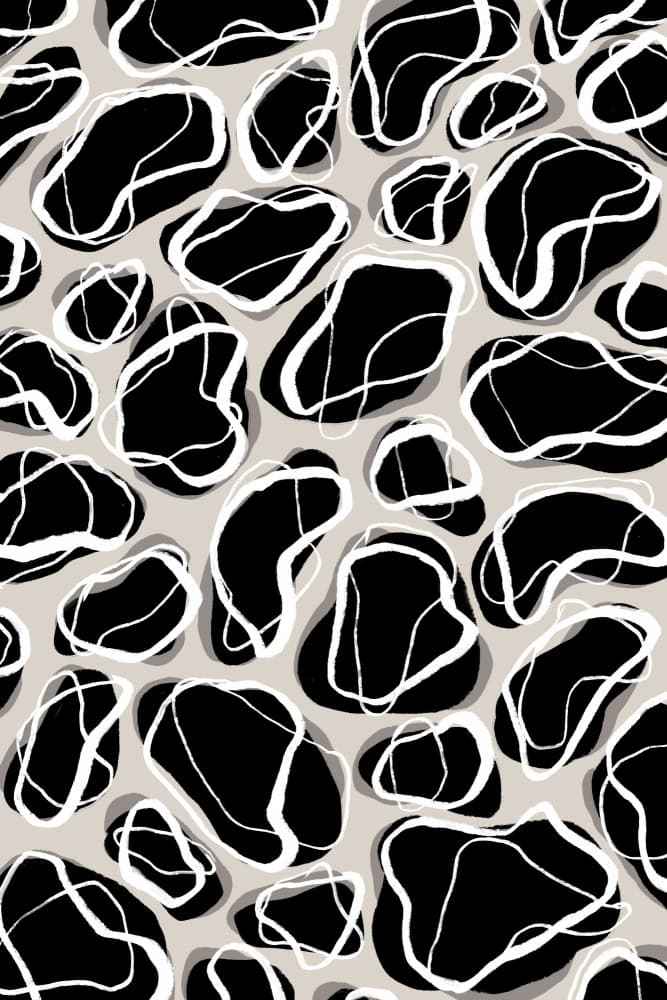 Whimsical Stones by Treechild — canvas wall art