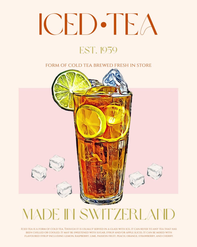 Refreshing Lemon Iced Tea