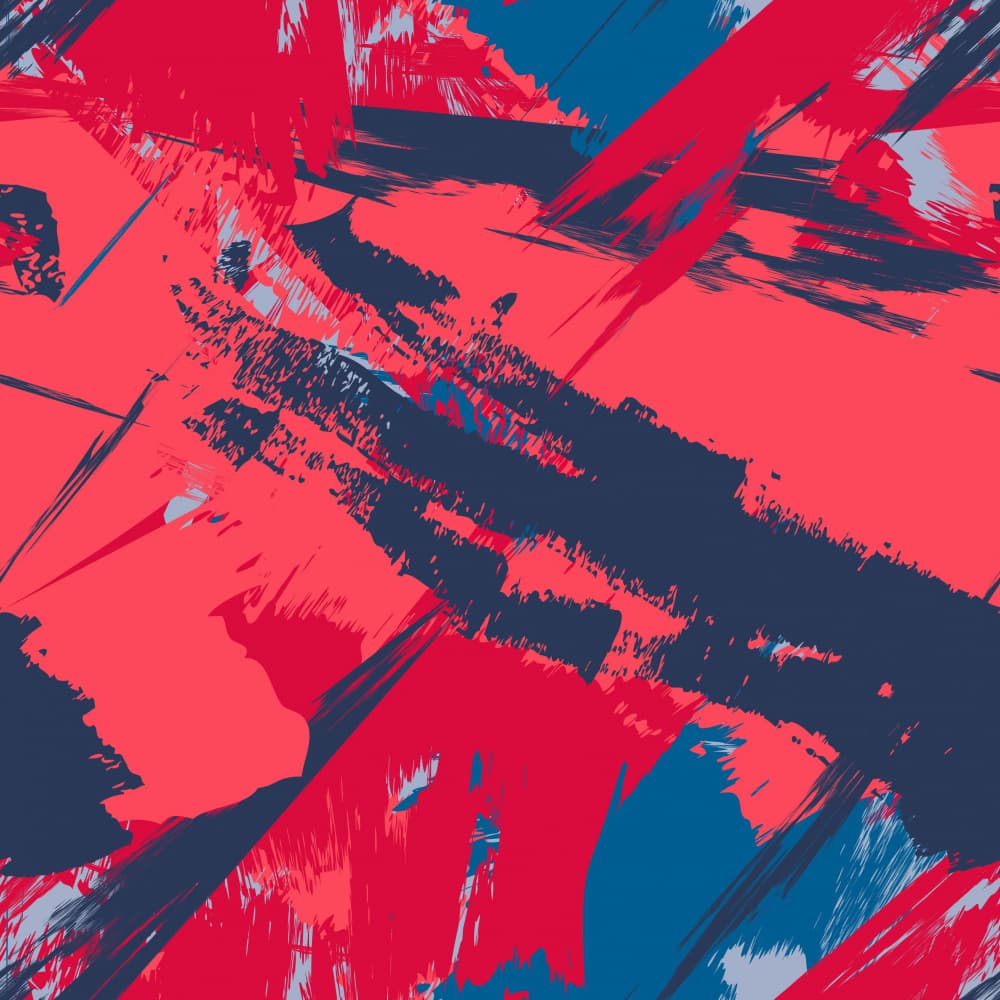 Bold Brushstroke Abstract by Marika Barsrsind — canvas wall art