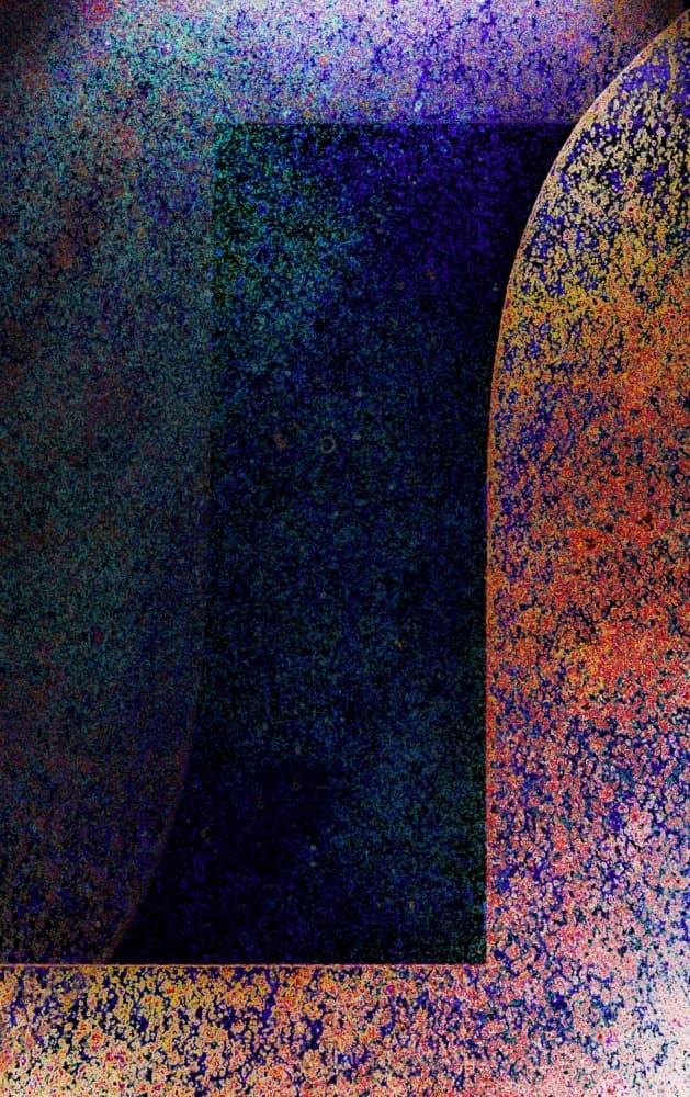 Textured Geometric Abstraction by Arne Margenfeld — canvas wall art