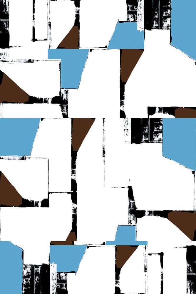 Modern Shape Fragments by cartissi — canvas wall art