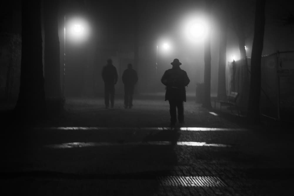 Dark Foggy Night by Rudi Jacobs — canvas wall art