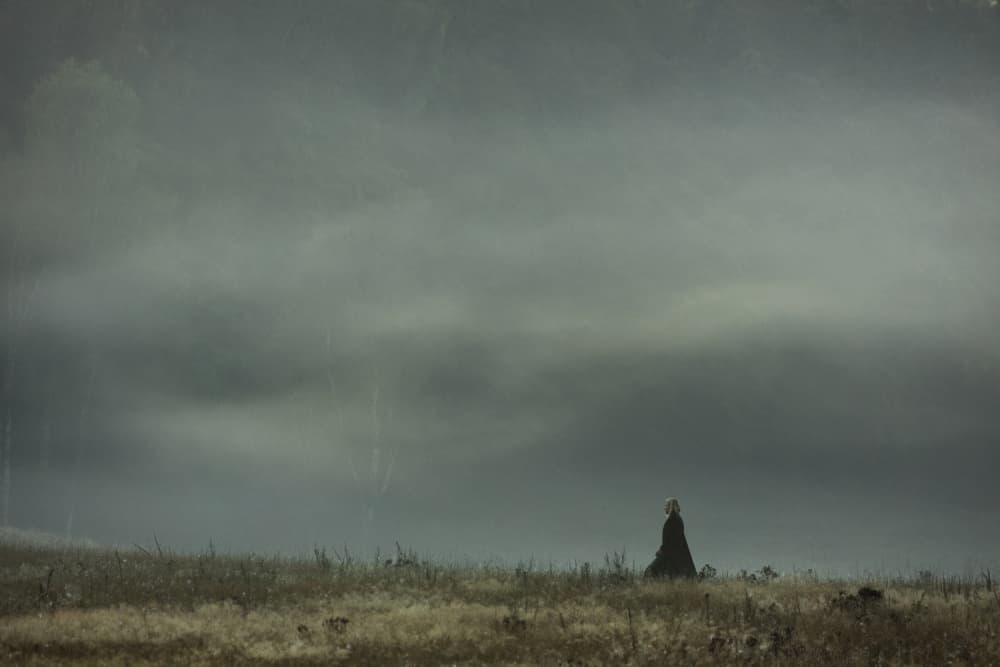 Figure in the Mist by Leszek Paradowski — canvas wall art