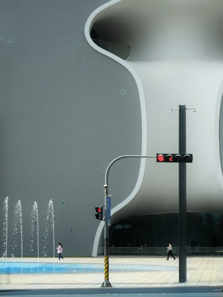 Modern Urban Architecture by Yi-Tang Wang — canvas wall art
