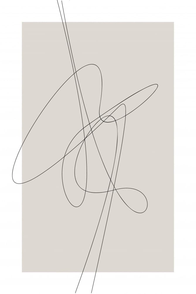 Flowing Abstract Lines by Oju Design — canvas wall art