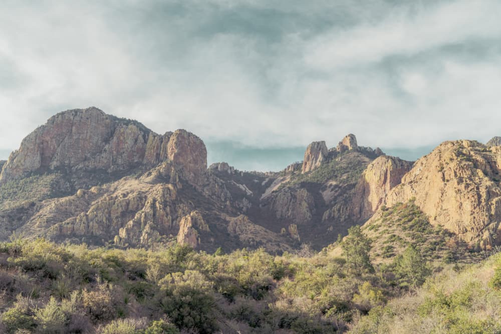 Rugged Mountain Vista by Courtney Crane — canvas wall art