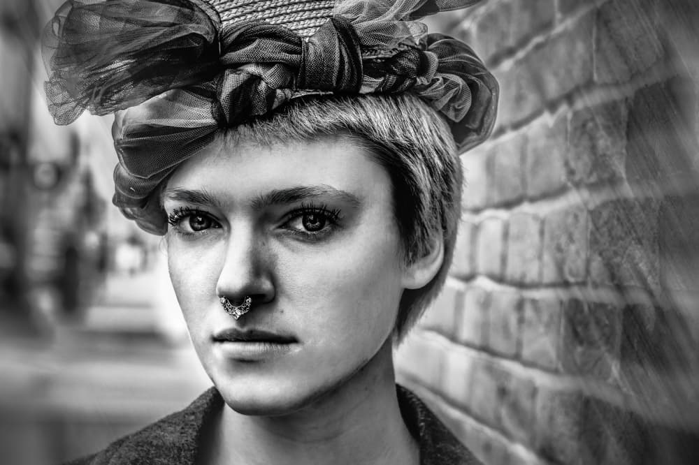 Urban Style Portrait by Steve Hermann — canvas wall art