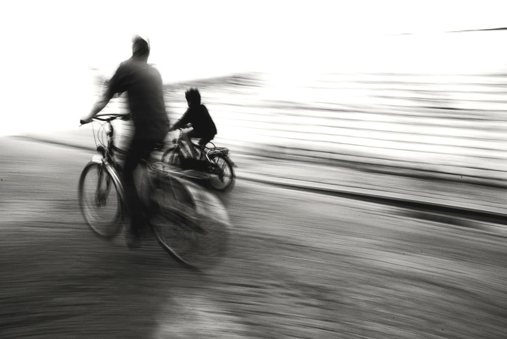 Dynamic Cycling Journey by Yvette Depaepe — canvas wall art