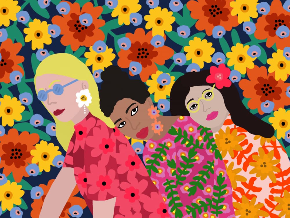 Best of Friends by Rafaela Mascaro — canvas wall art
