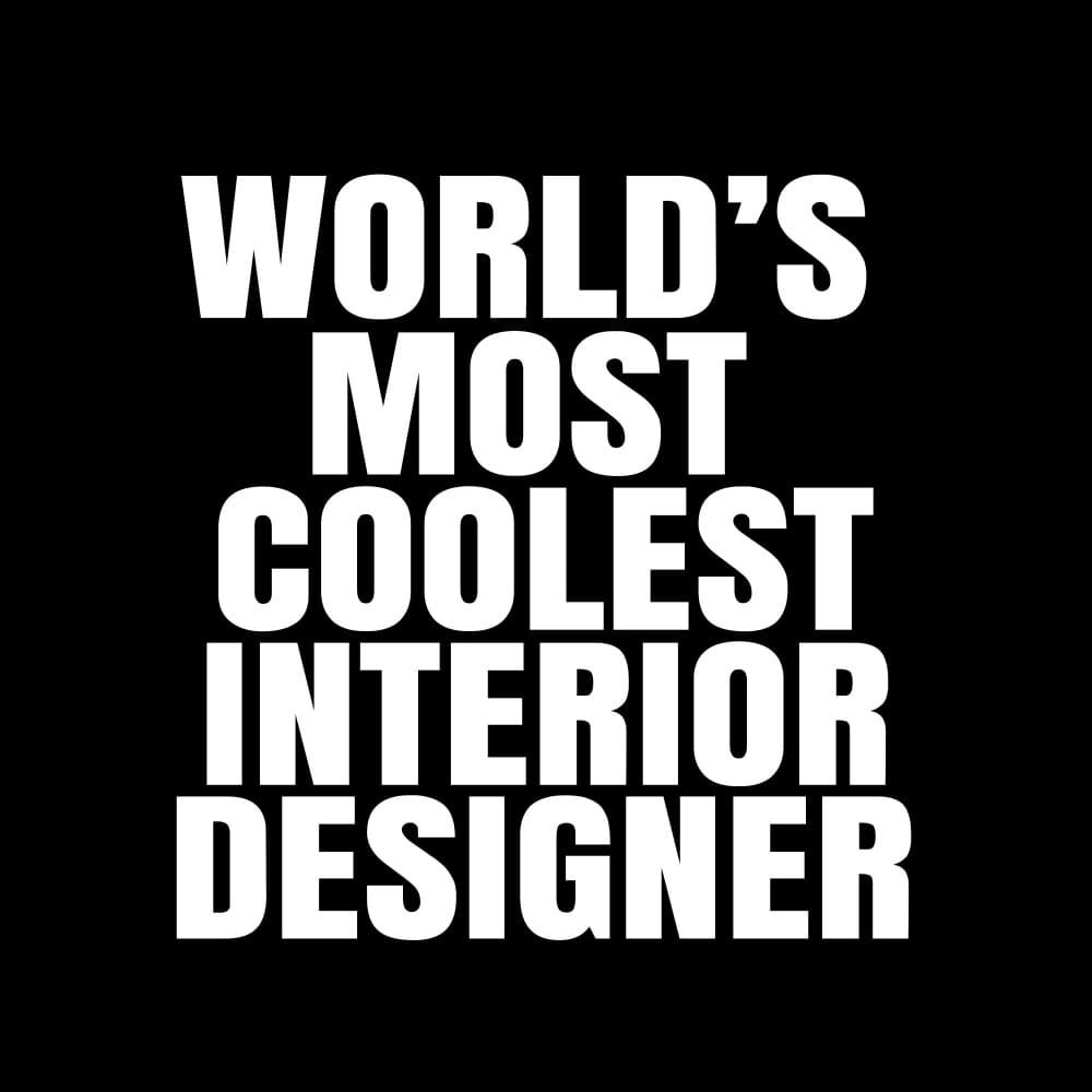 Coolest Interior Designer by Happie Eagle — canvas wall art