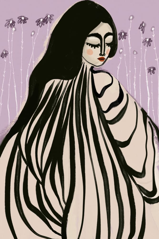 Flowing Elegance by Treechild — canvas wall art