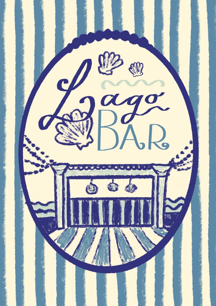 Lago Bar Seaside Scene