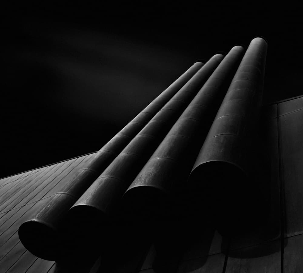 Abstract Industrial Forms by Paulo Medeiros — canvas wall art