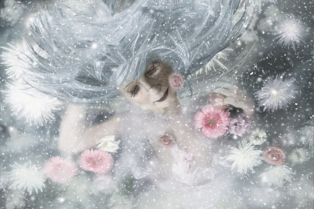 Serene Floral Dream by Ewa Całkosińska-Kajzer — canvas wall art