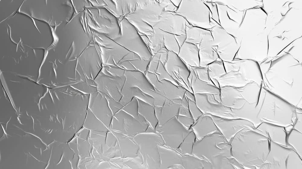 Monochrome Wrinkled Texture by Marika Barsrsind — canvas wall art
