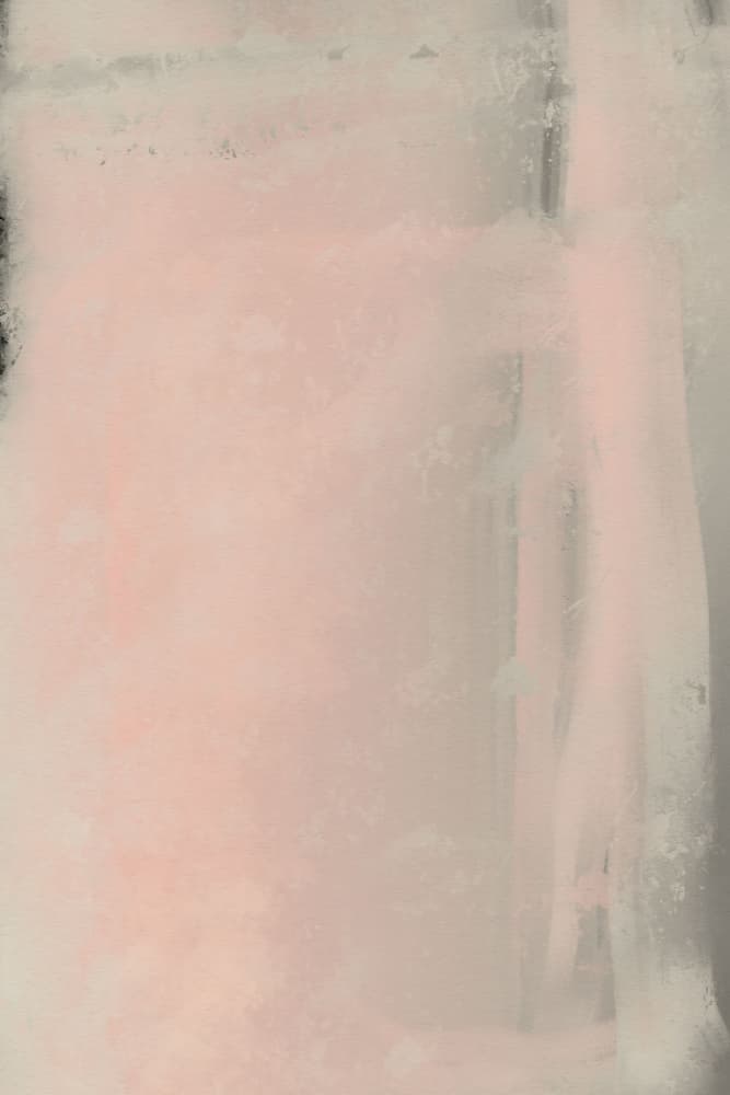 Soft Pink Layers by Josie George — canvas wall art