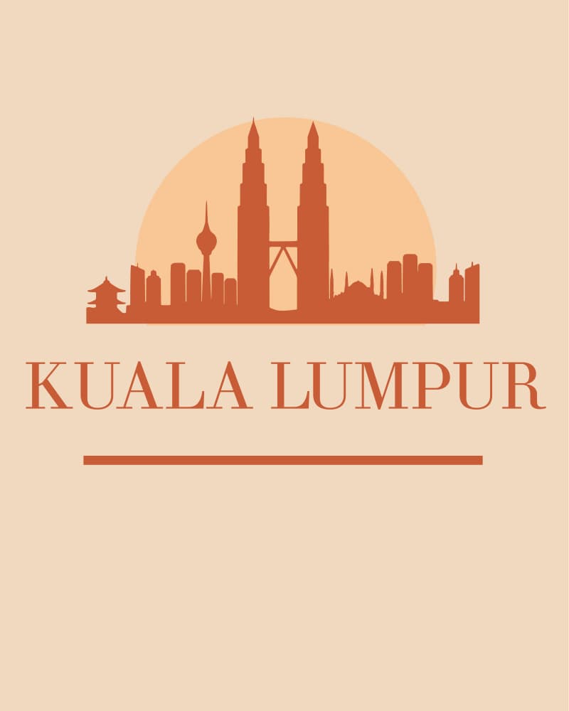 Kuala Lumpur City Skyline by Emiliano Deificus — canvas wall art