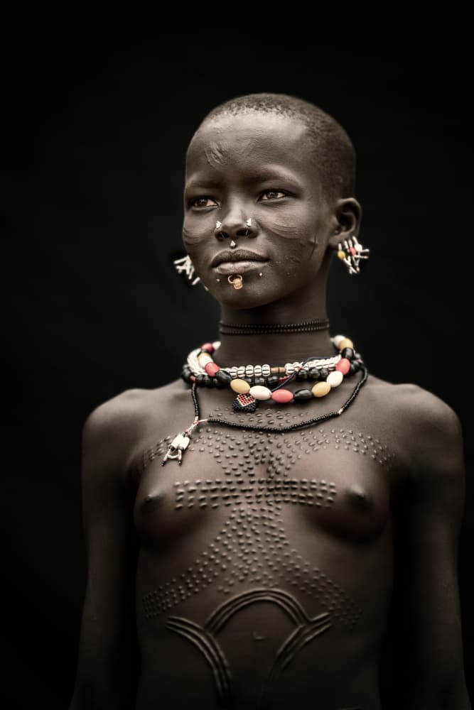Beauty in scars by Trevor Cole — canvas wall art