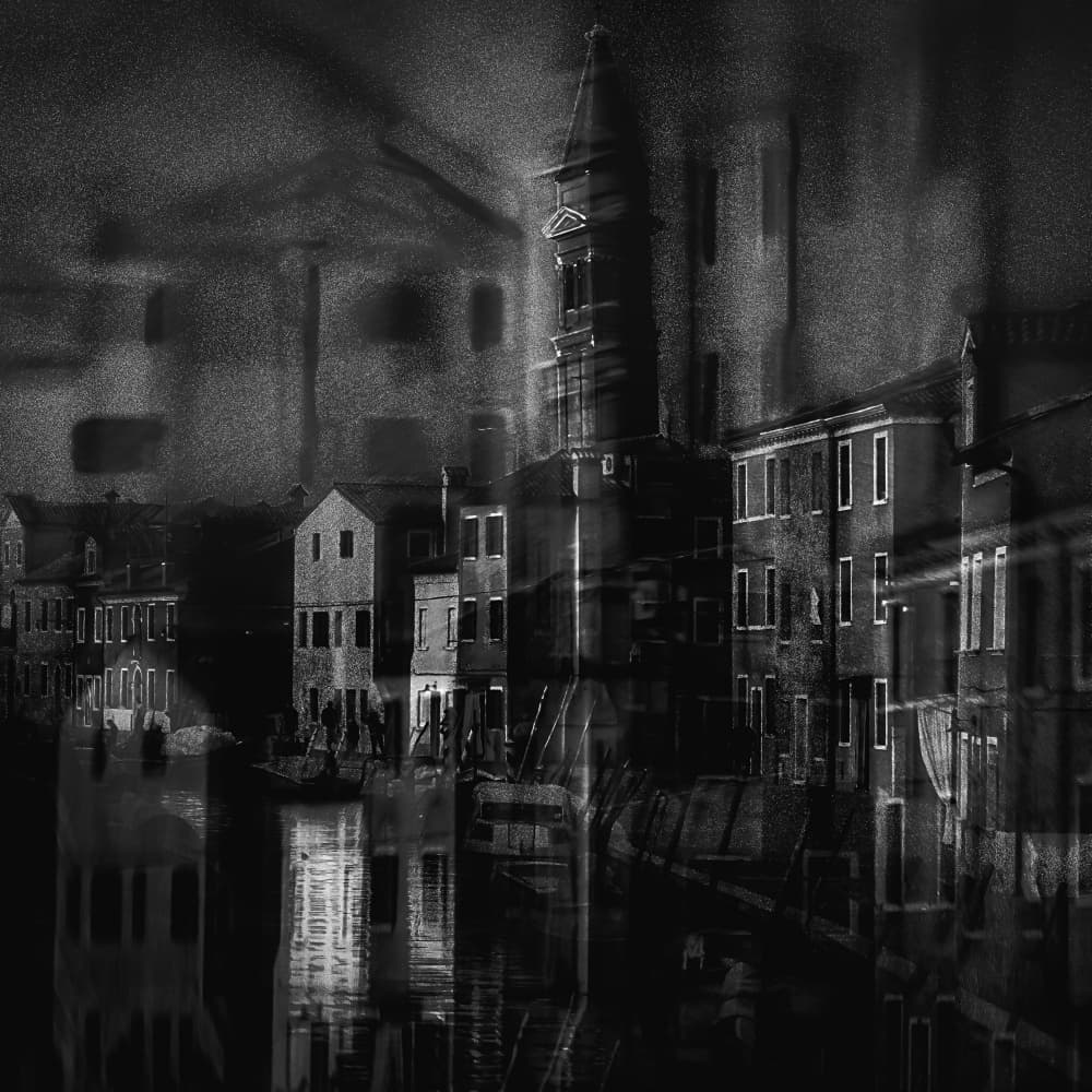 Dreamy Canal Cityscape by Luc Vangindertael (laGrange) — canvas wall art