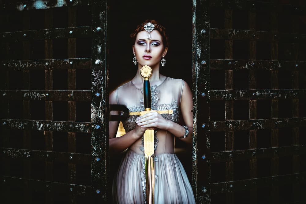 Fantasy Warrior Queen by Ruslan Bolgov — canvas wall art