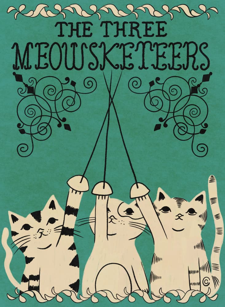 The Three Meowsketeers