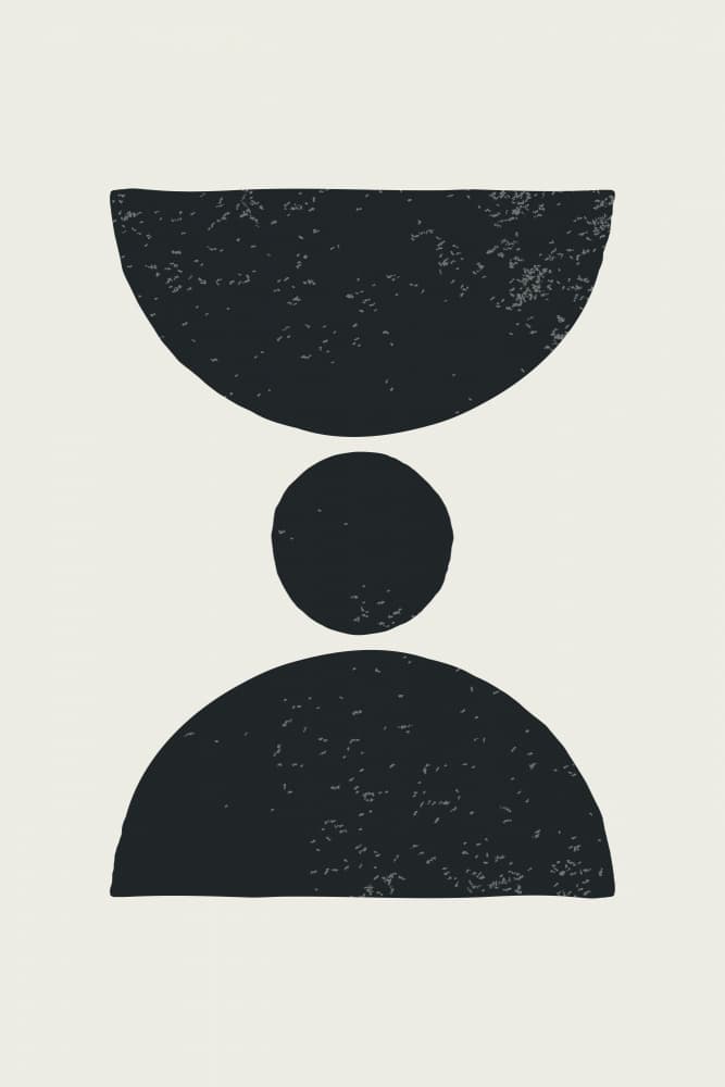 Modern Organic Balance by jay stanley — canvas wall art