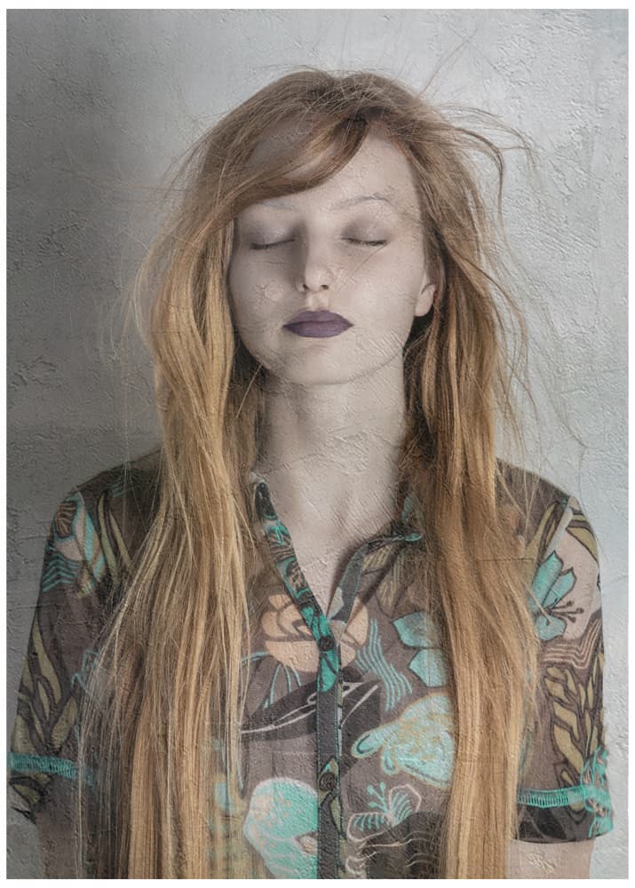 Dreamy Blonde Portrait by Joanna Ras — canvas wall art