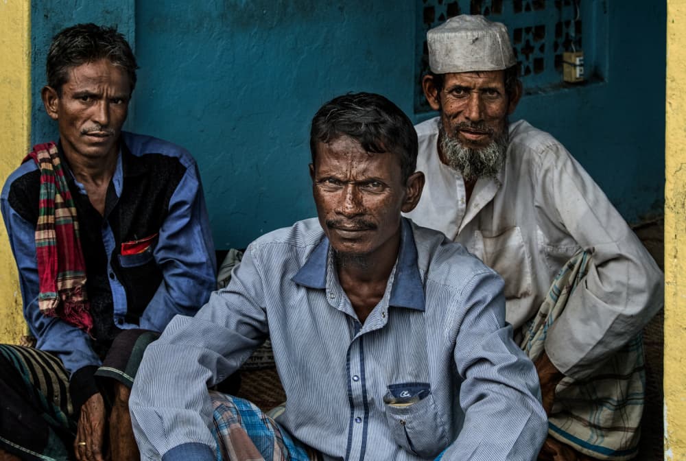 Three Rural Men by Joxe Inazio Kuesta Garmendia — canvas wall art