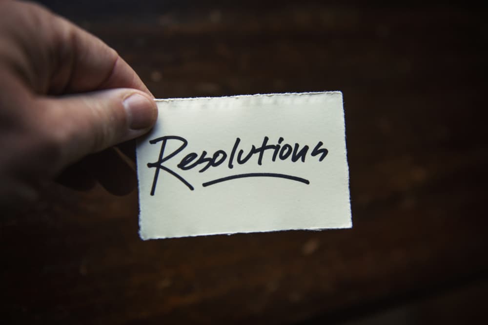 New Year Resolutions by Tim Mossholder — canvas wall art