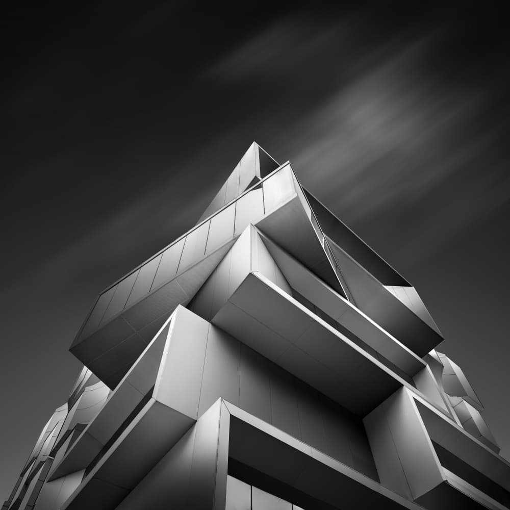 Modern Building Angles by Li Jian — canvas wall art
