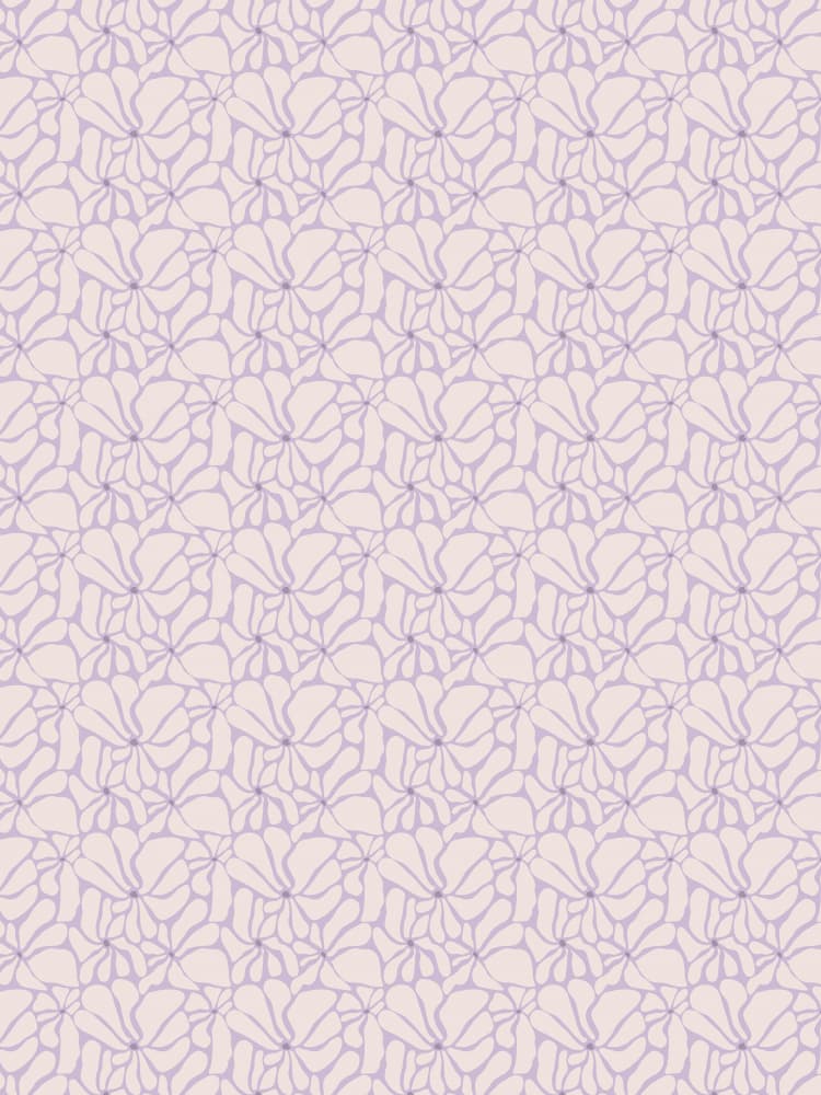 Floral Whisper Pattern by Treechild — canvas wall art