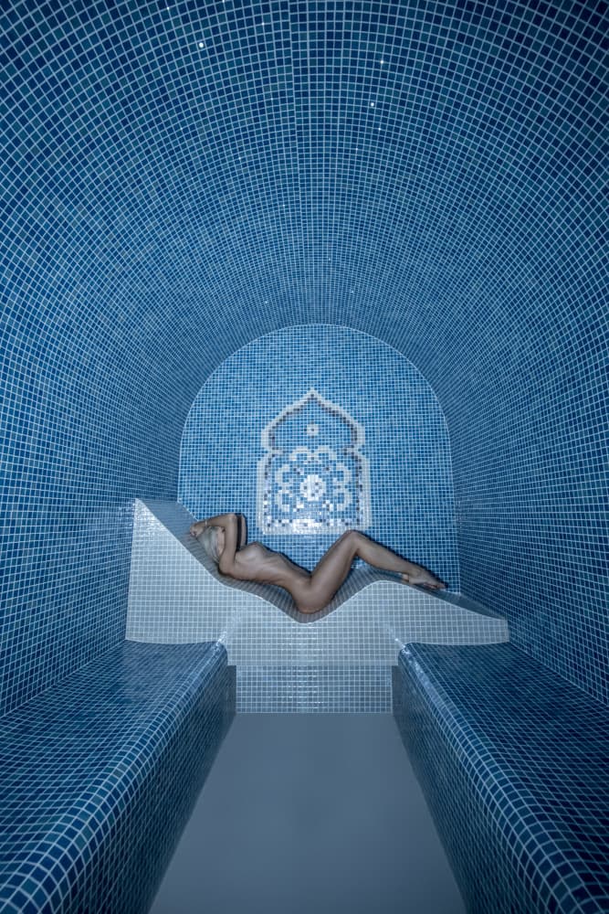 Nude Hammam Serenity by Ovi D. Pop — canvas wall art