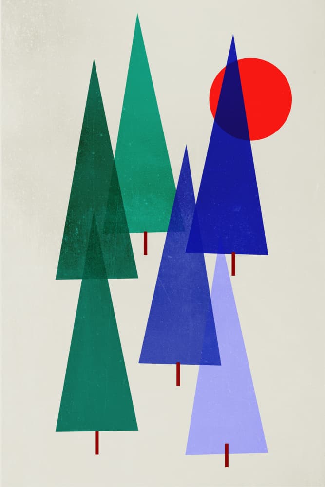 Xmas Christmas (2025) – 00022 by Kubistika — canvas wall art