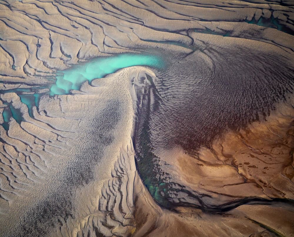 Ethereal Coastal Patterns by Vlad Sadovsky — canvas wall art