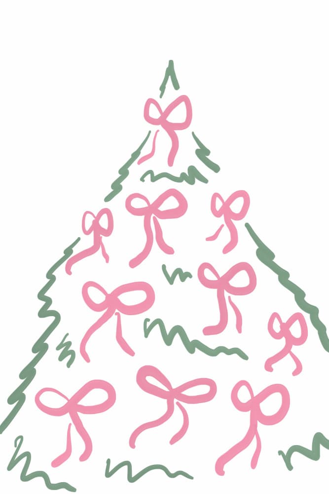 Cutechristmastree by Treechild — canvas wall art
