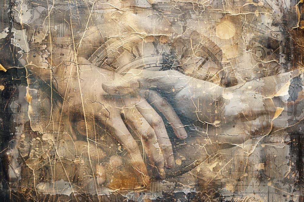Vintage Hands Of Time by Rafal Kulik — canvas wall art