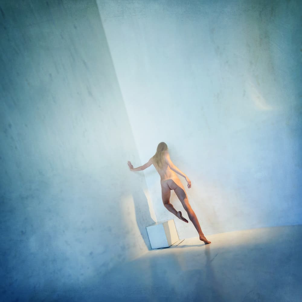 Graceful Nude Movement by Yaroslav Vasiliev-Apostol — canvas wall art