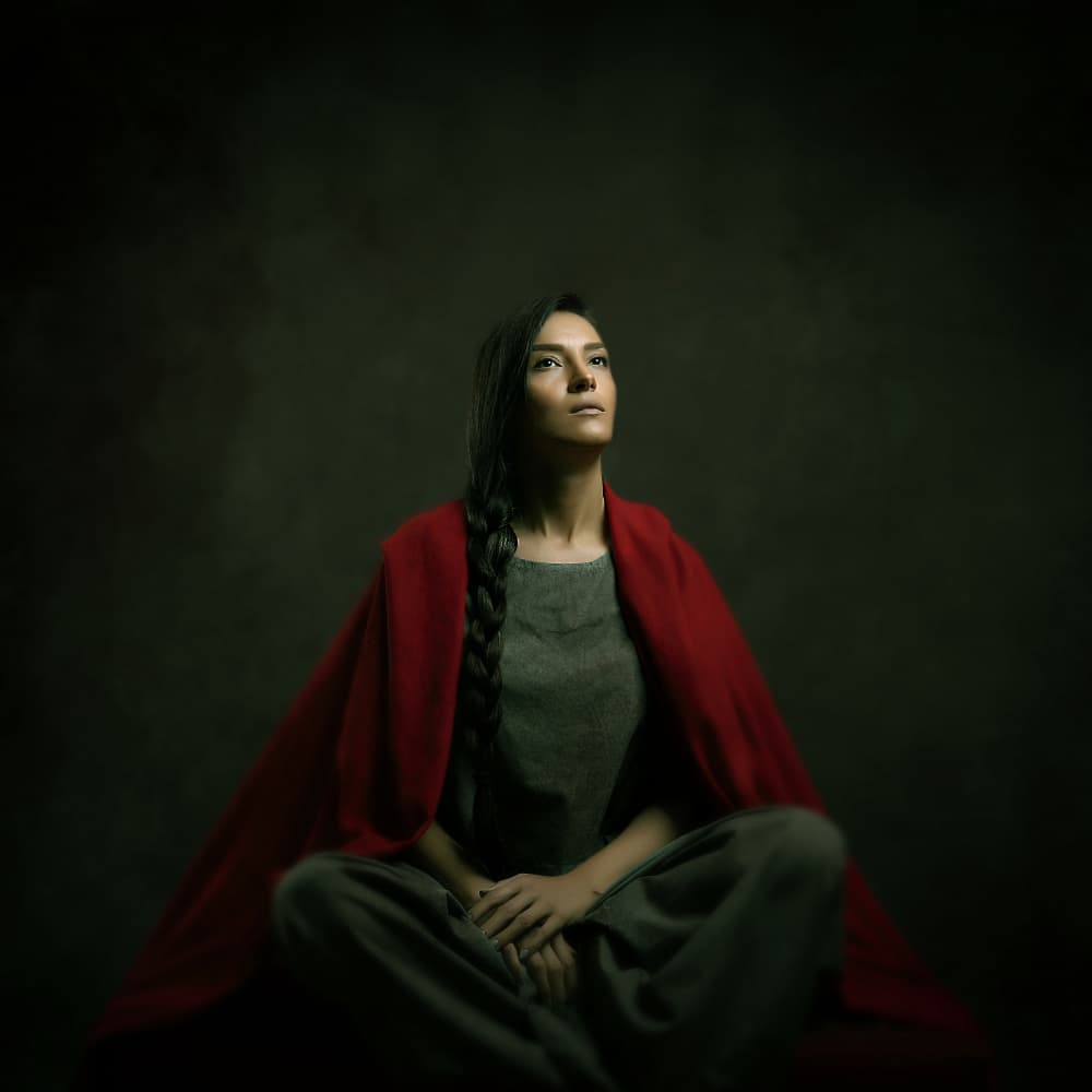 Persian Girl by Moein Hasheminasab — canvas wall art