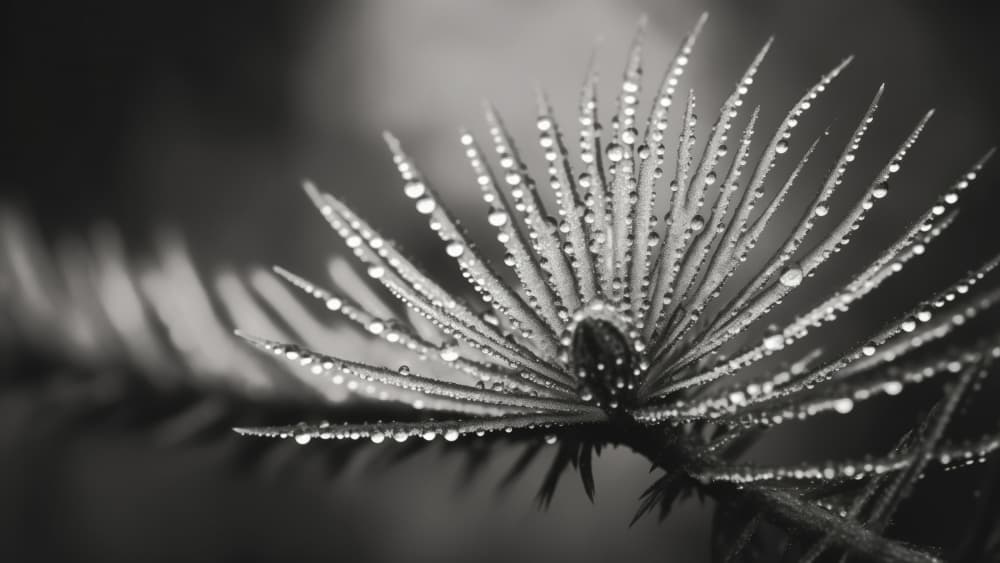 Dewy Elegance by Treechild — canvas wall art