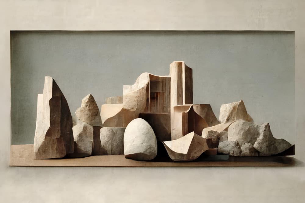 Stone Harmony by Treechild — canvas wall art