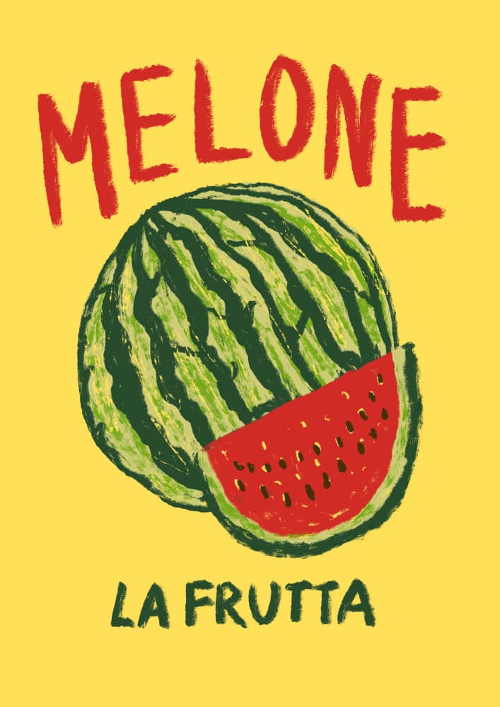 Melone La Frutta by Studio Dolci — canvas wall art
