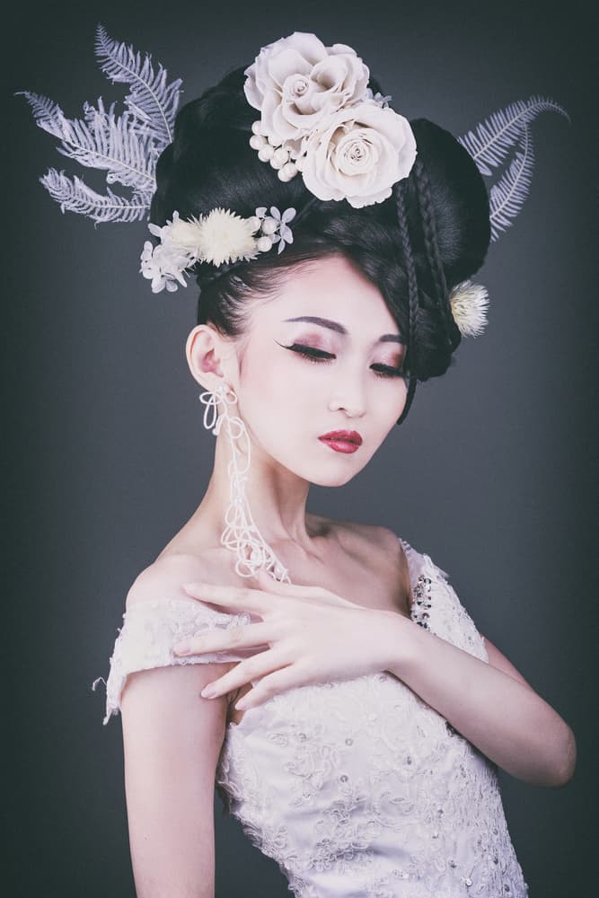 Ornate Bridal Beauty by Daisuke Kiyota — canvas wall art