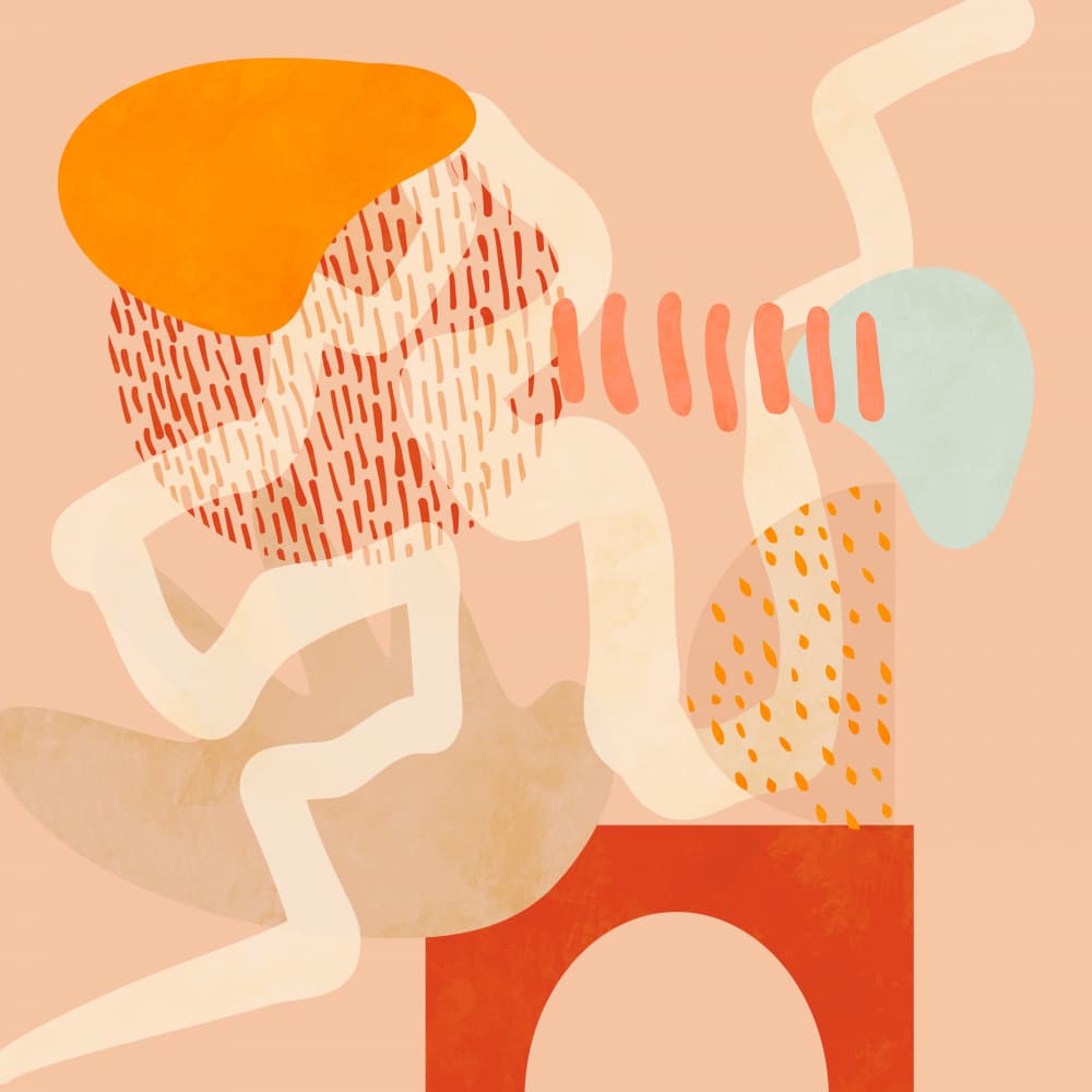 Shapes Play New3 by Ana Rut Bre — canvas wall art