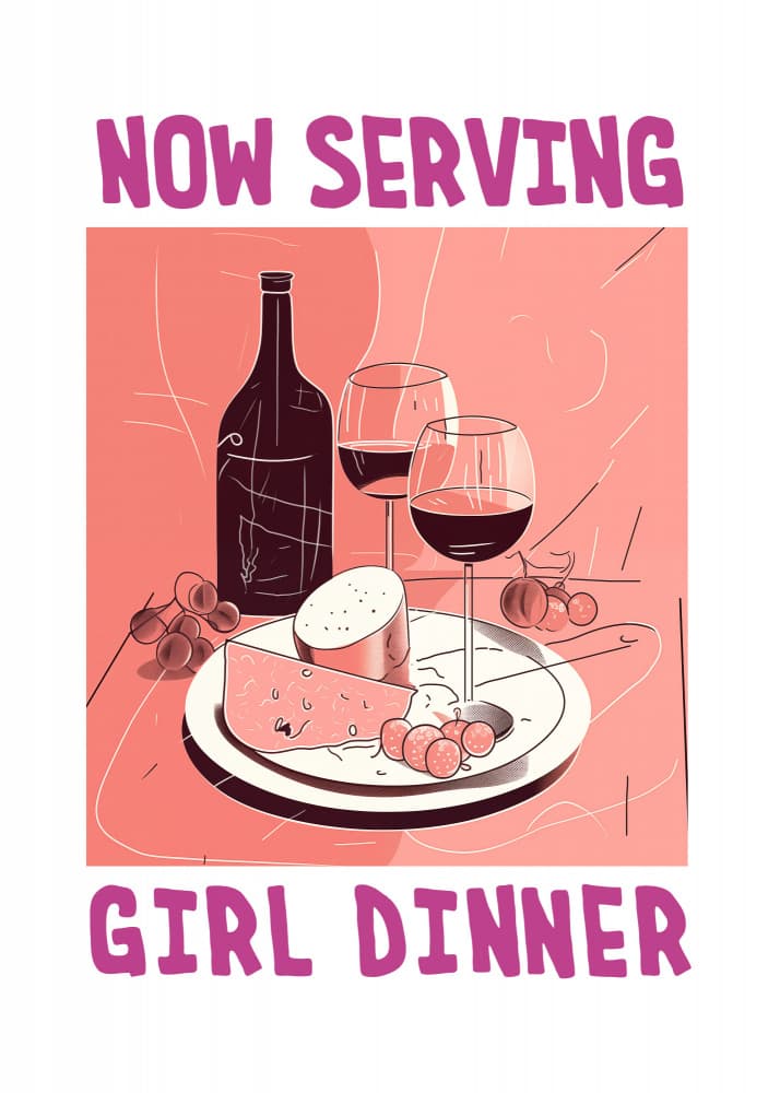 Serving Girl Dinner by Andreas Magnusson — canvas wall art