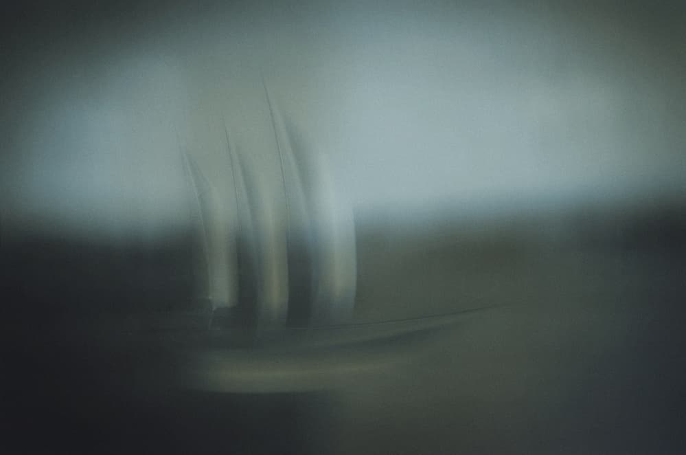 Serene Foggy Landscape by Orkidea W. — canvas wall art