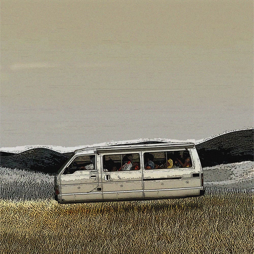 Rural Van Journey by Mathabela Madiela — canvas wall art